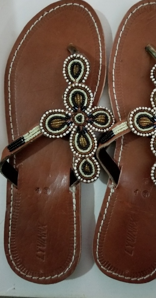 Hand made African Slippers
